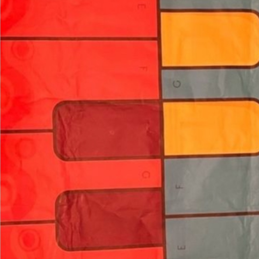 Colorful Piano Play Mat